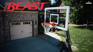 Spalding The Beast 60quot Portable Basketball Hoop  Your Home Court Advantage [upl. by Lejeune]