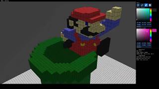 3D Voxel Editor  C OpenGL [upl. by Palladin291]