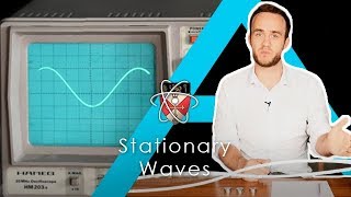 Stationary Wave on a String  Alevel Physics Required Practical [upl. by Aerdnek184]