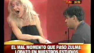 Zulma Lobato en Cronica con la boca abierta [upl. by Jacobah]