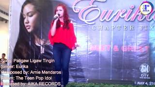 Eurika  Paligaw Ligaw Tingin SM City San Mateo 7415 Live [upl. by Nuahsyar988]