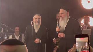 MBD and Avraham Fried at a Bar Mitzvah in London  Part 1 [upl. by Olim]