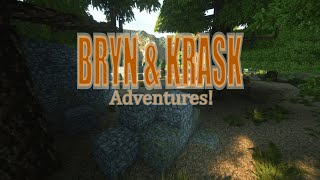 BrynampKrask Minecraft Ep 1 [upl. by Asecnarf]