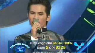 Son  Quốc Thiên  Gala 4  Vietnam Idol 2008 [upl. by Zacks]