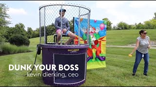 Aerospace Dunk Your Boss Fundraiser [upl. by Hairem]