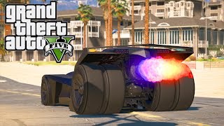 GTA 5  Batmobile Vigilante SUPER stunt  Vitesse Max [upl. by Imoian]