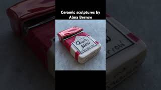 Ceramic sculptures by Alma Berrow ceramics sculpture sculptures [upl. by Icaj]