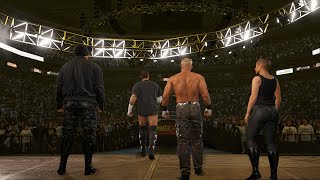 STRAIGHT EDGE SOCIETY ENTRANCE  SES   WWE 2K24  PC MODS WITH GFX [upl. by Helmut73]