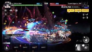 CounterSide Global Tyrant Gigas Lv15 EXTRA 35s left [upl. by Hovey]