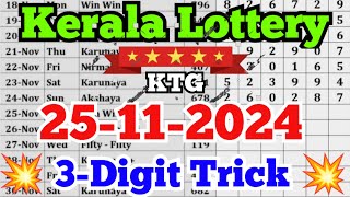 Kerala lottery guessing  25112024  Kerala lottery result [upl. by Nehte]