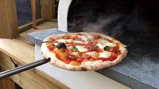 Pizza In Vermiculite Oven [upl. by Ariahay]