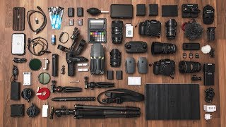 Was ist in meinem Kamerarucksack 2019 Mein Foto und VideoEquipment [upl. by Leryt]