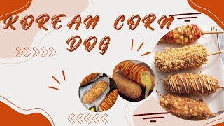 Famous Korean Corn Dog Recipe  The Popular Korean Street Food  How to Make Corn Dogs At Home [upl. by Gilbertson]