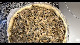 Tarte aux champignons  Bon Appétit [upl. by Benilda]