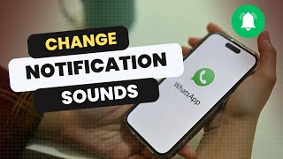 How to Change Notification Sounds on Whatsapp for iPhone in 2024 [upl. by Sybley]