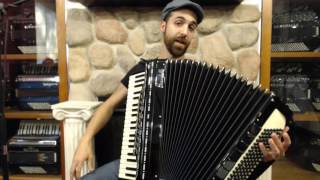 How to Play Piano Accordion  Introduction for First Time Accordionist Components Basics [upl. by Adara]