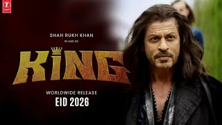 The KING Official Trailer  Shah Rukh Khan  Suhana Khan  Deepika Padukone Shahrukh Khan [upl. by Ytsihc]