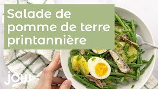 Recette de salade de pomme de terre printanière [upl. by Stefanac191]