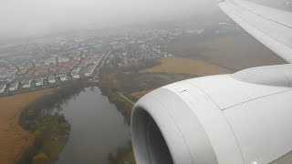 Ryanair Boeing 737 MAX 8200 Descent amp Landing in Wrocław Airport Runway 29 [upl. by Clevie]