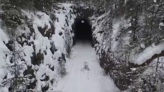 Flett Tunnel February 15 2016 [upl. by Eedeed268]