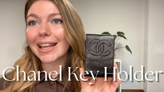 Vintage Chanel Key Holder Review [upl. by Llertnauq252]