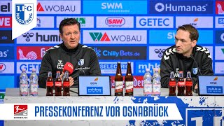 Pressekonferenz vor dem Auswärtsspiel beim VfL Osnabrück [upl. by Harehs958]