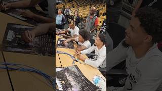 UCF Basketball Post Game Autograph session Mikey Williams Dior Johnson JJ Taylor ucf basketball [upl. by Ada]