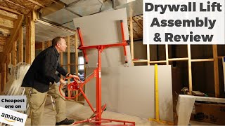 Is the Cheapest Drywall Lift on Amazon Any Good [upl. by Bower]