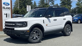 2024 Ford Bronco Sport Badlands Nav GOAT Lane Keeping Review  Island Ford [upl. by Kaya]