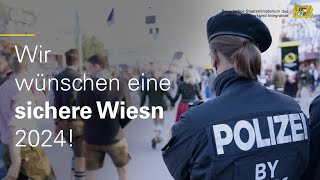 Wir wünschen eine sichere Wiesn 2024 [upl. by Tiffani]