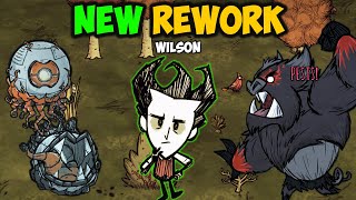 Defeating ALL Bosses as REWORKED Wilson New Boss [upl. by Arym]