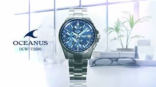 CASIO OCEANUS CLASSIC LINE OCWT26002A3JF Movie【プロモーション編】 [upl. by Rettuc]