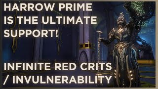 Bless the Battlefield as Harrow Prime  Warframe Steel Path Build [upl. by Genevra123]