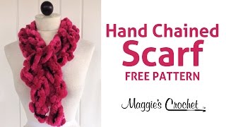 3 Minute Starbella Arctic Hand Chained Ruffled Scarf  Right Handed [upl. by Ztnarf]