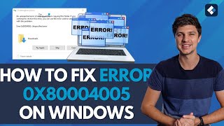 How to Fix 0x80004005 Error on Windows 1011 2024 New Guide [upl. by Semajwerdna764]