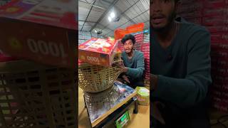 1 Kg crackers 479₹ ah 🤯😂🔥  Diwali offer  shorts funwithsiblings [upl. by Dionne]