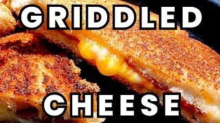 How to make grilled cheese on the griddle Traeger Flatrock recipe [upl. by Jumbala468]