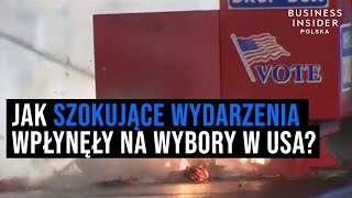 Jak szokujące wydarzenia wpłynęły na wybory w USA Nie jest to wyjątkowe zjawisko [upl. by Anivid715]