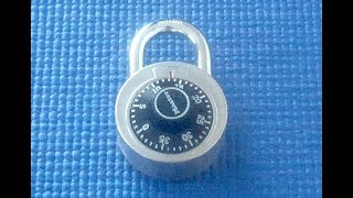 PIcking 54 Master dial combination padlock decoded [upl. by Hester768]