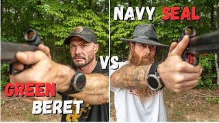 Green Beret Vs Navy SEAL  Who Is A Better Shooter [upl. by Eornom]