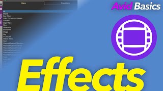 Intro to Effects in Avid Media Composer [upl. by Jojo]