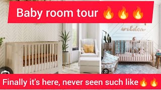 BABY ROOM TOURE FINALLY NEVER SEEN SUCH LIKE THIS🥰🥰🥰 [upl. by Hulbert]