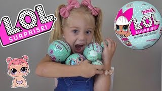 EVERLEIGH OPENS TONS OF LOL SURPRISE DOLLS [upl. by Perr]