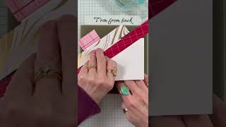 Make a Card from Paper Scraps [upl. by Ardiekal262]