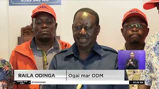 Raila Adani ler Jokenya owe miene gi weche maricho [upl. by Adnorat177]