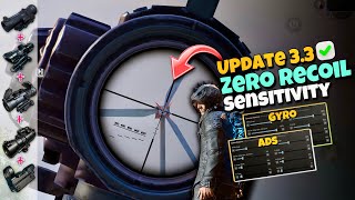 Update 33 Best Sensitivity Settings ✅ For All Devices And IOS Gyroscope And Non Gyro  PUBGMBGMI [upl. by Suoivart]