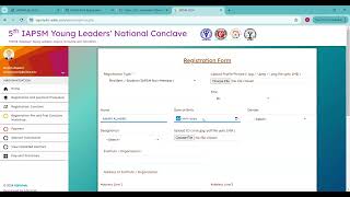 A stepbystep guide on how to register for 5th IAPSM YLNCAIIMS 2024 [upl. by Aihsyak]