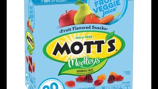 Motts fruit snacks [upl. by Melantha]