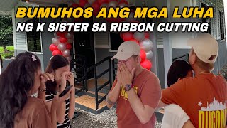 K SISTER NAGING EMOTIONAL NG MAKITA NILA ANG KANILANG BAGONG BAHAY pugongbyahero [upl. by Gabbert]