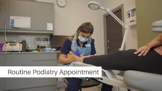 A routine podiatry appointment at Flawless Feet London [upl. by Emmott102]